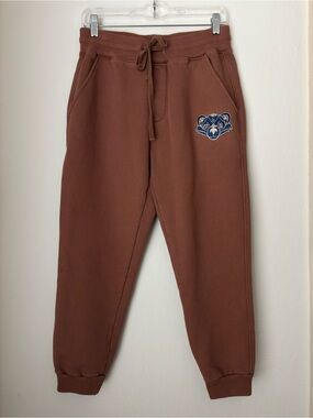 Late Sunday Afternoon Snuggle Sweatpants Size Medium Unisex Brown Venice Beach
